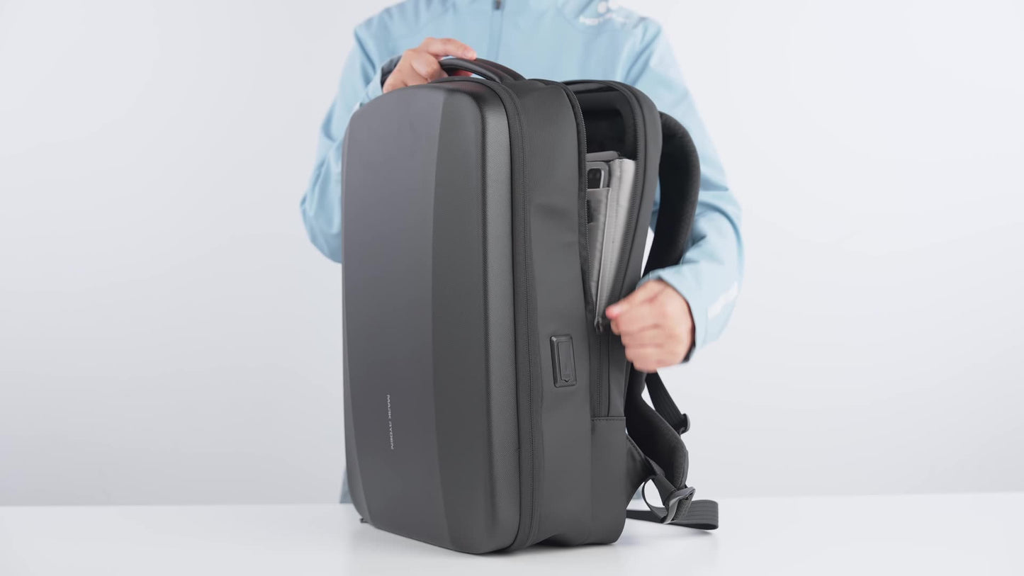 YashiSpace Hardcore Traveler Smart Business Backpack