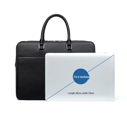 YashiSpace Leather Multifunctional Business Briefcase