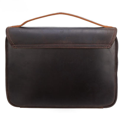 YashiSpace Master of Toiletries Storage in Genuine Top-Grain Leather