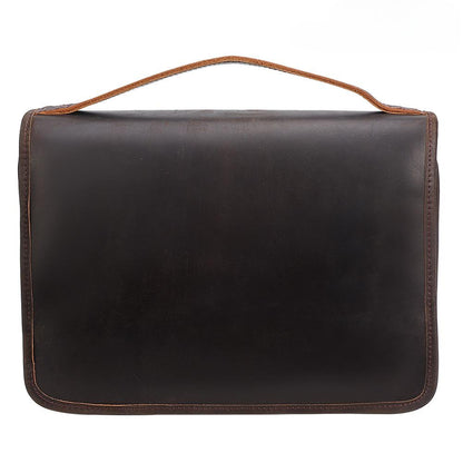 YashiSpace Master of Toiletries Storage in Genuine Top-Grain Leather