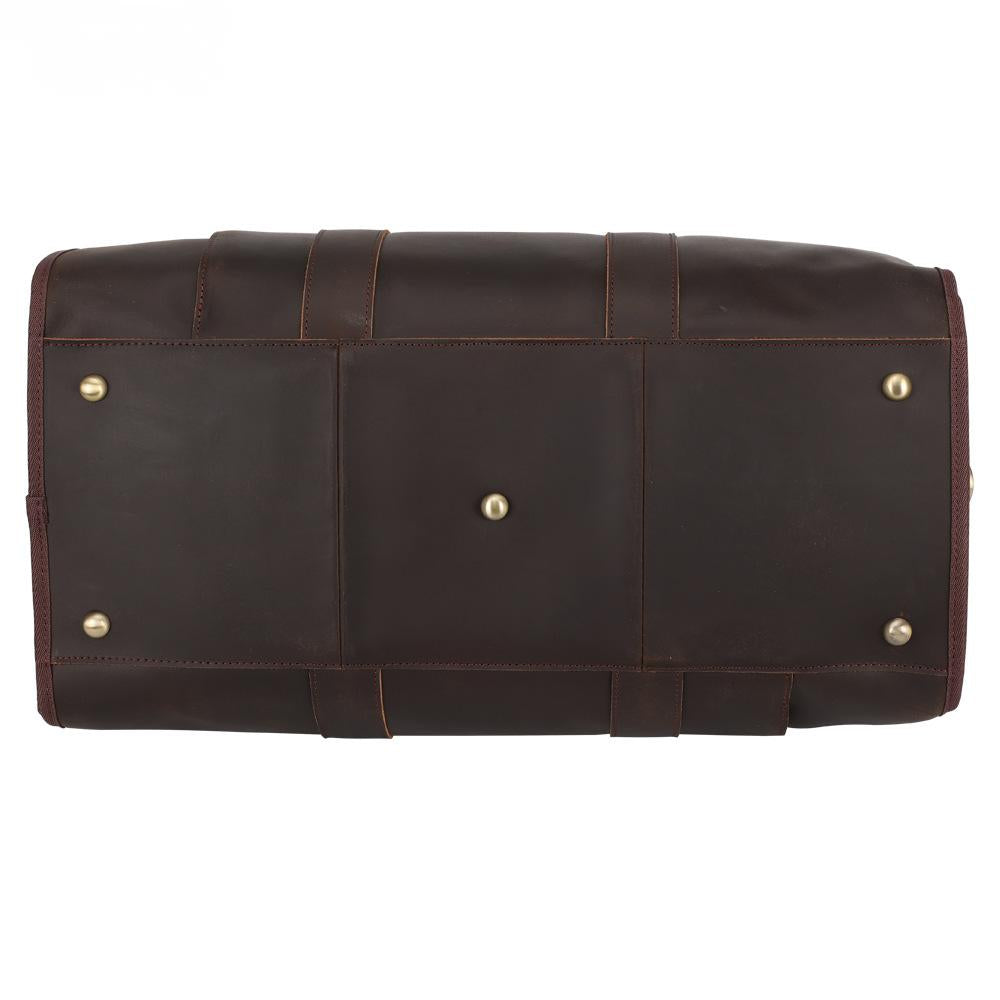 YashiSpace First Layer Cowhide Multi-functional Travel Tote Bag