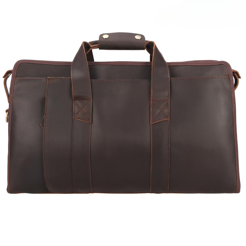 YashiSpace First Layer Cowhide Multi-functional Travel Tote Bag
