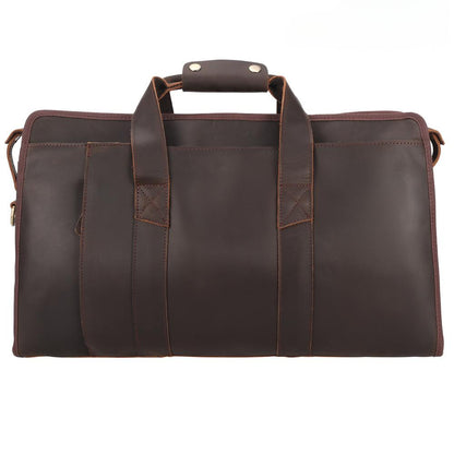 YashiSpace First Layer Cowhide Multi-functional Travel Tote Bag
