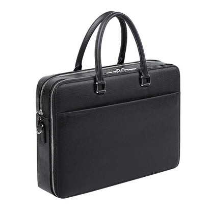 YashiSpace Leather Multifunctional Business Briefcase