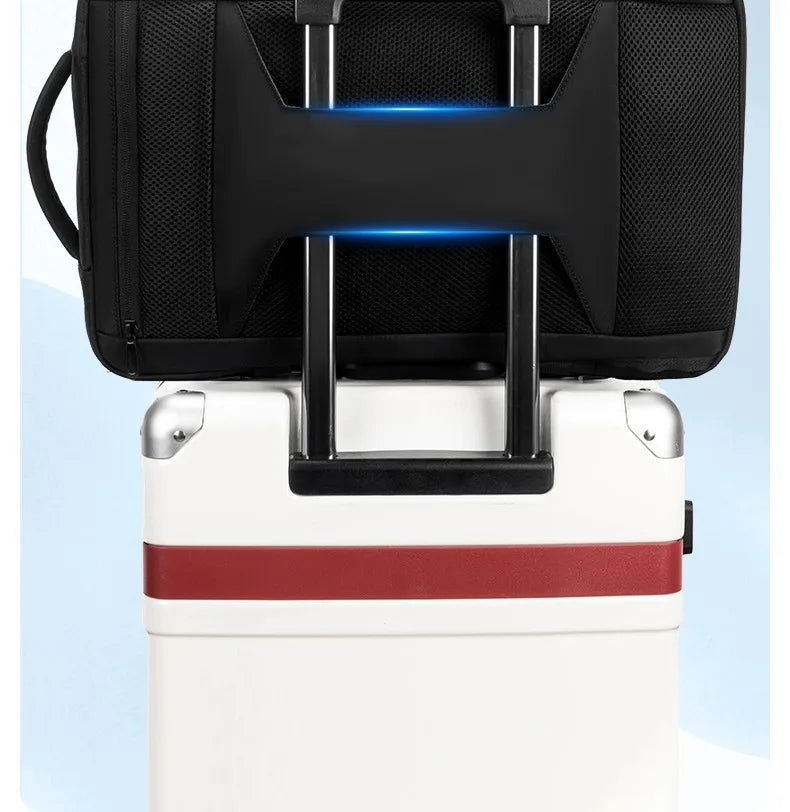 Backpack Vacuum Compression Simple Large Capacity Expansion Men's Premium Travel Backpack