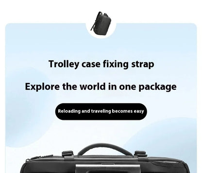 Backpack Vacuum Compression Simple Large Capacity Expansion Men's Premium Travel Backpack